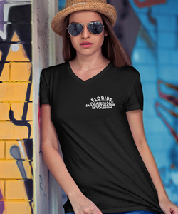 Ladies' V-Neck Anomaly Containment Shirt